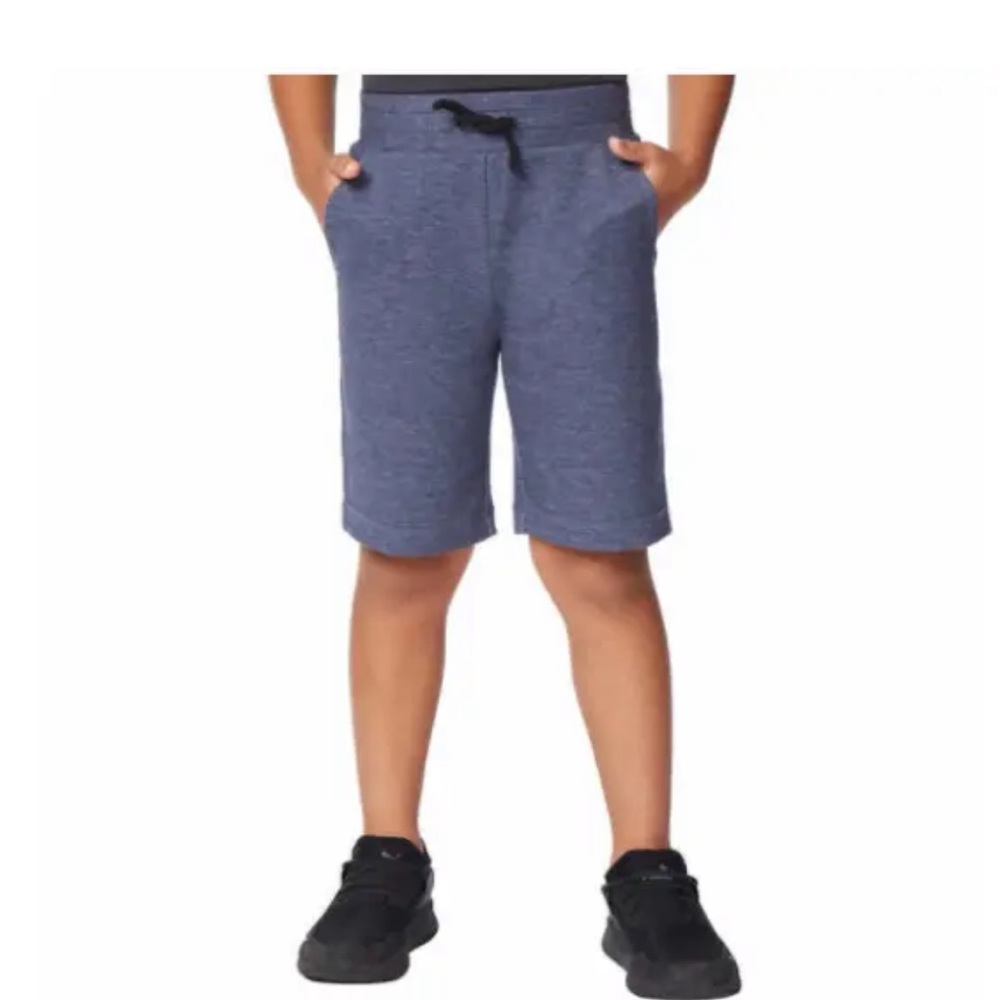 Boys- 32 Degrees Cool active shorts - Heather blue  - Size M 10/12